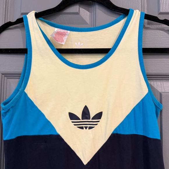 Adidas yellow and Blue Dress - Picture 2 of 4